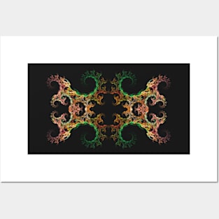 Abstract fractal (art1) Posters and Art